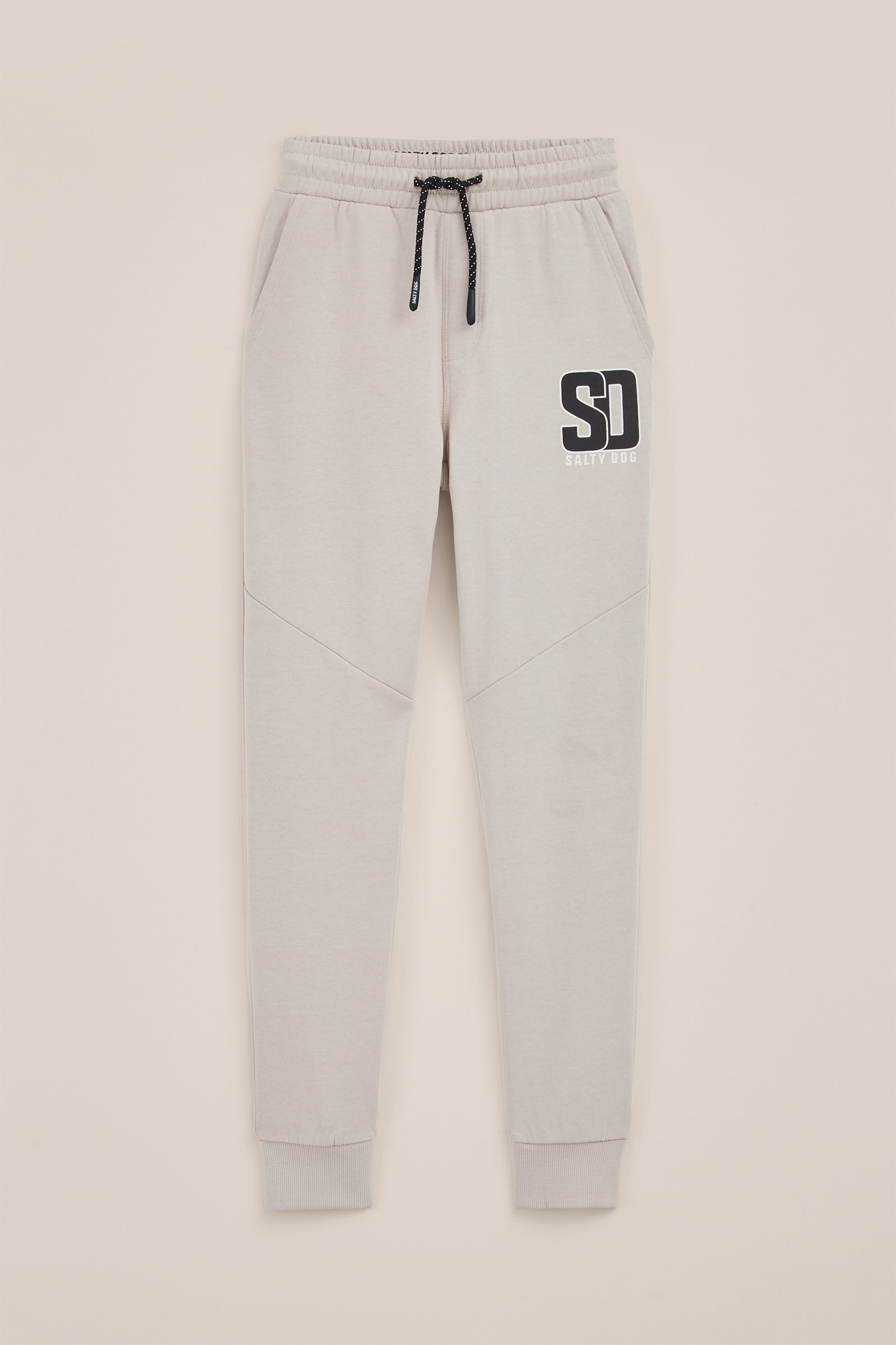 Jongens joggingbroek met opdruk Blue Ridge Lichtgrijs