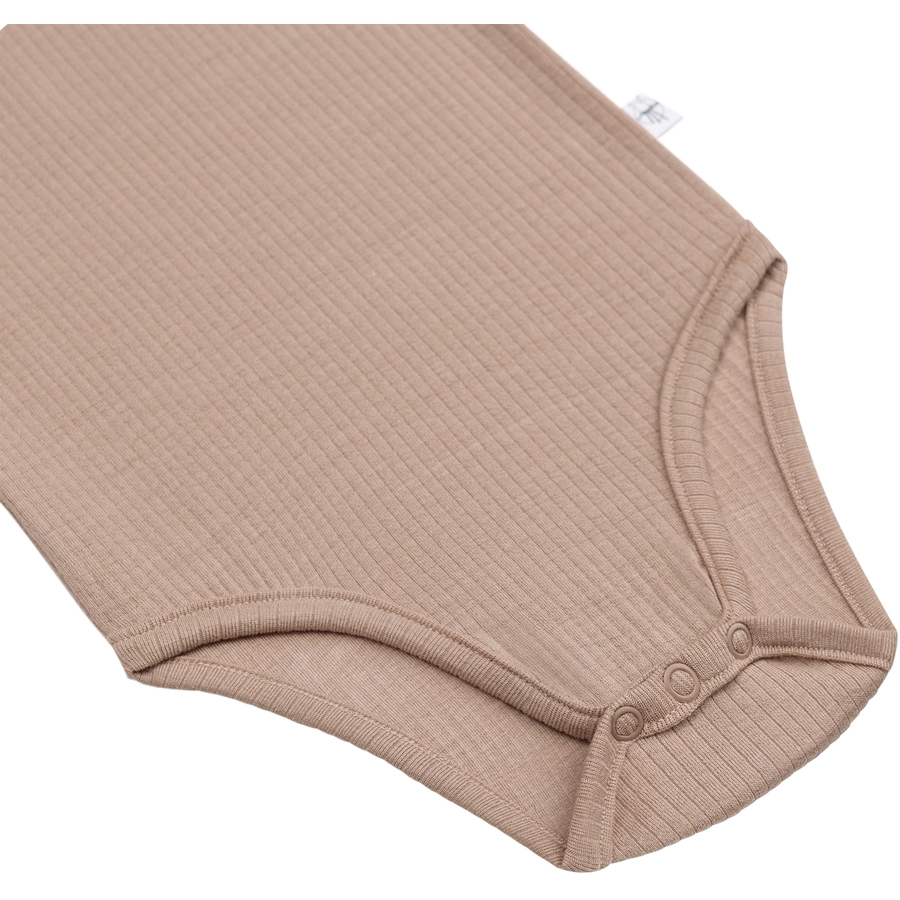 LÄSSIG Baby Body Ärmellos braun