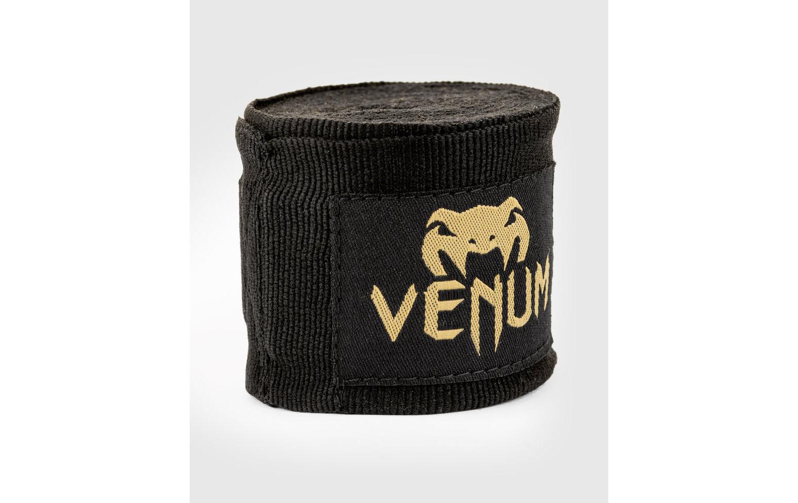 Kontact Boxing Handwraps 2.5 m, Gold/SchwarzBoxbandagen