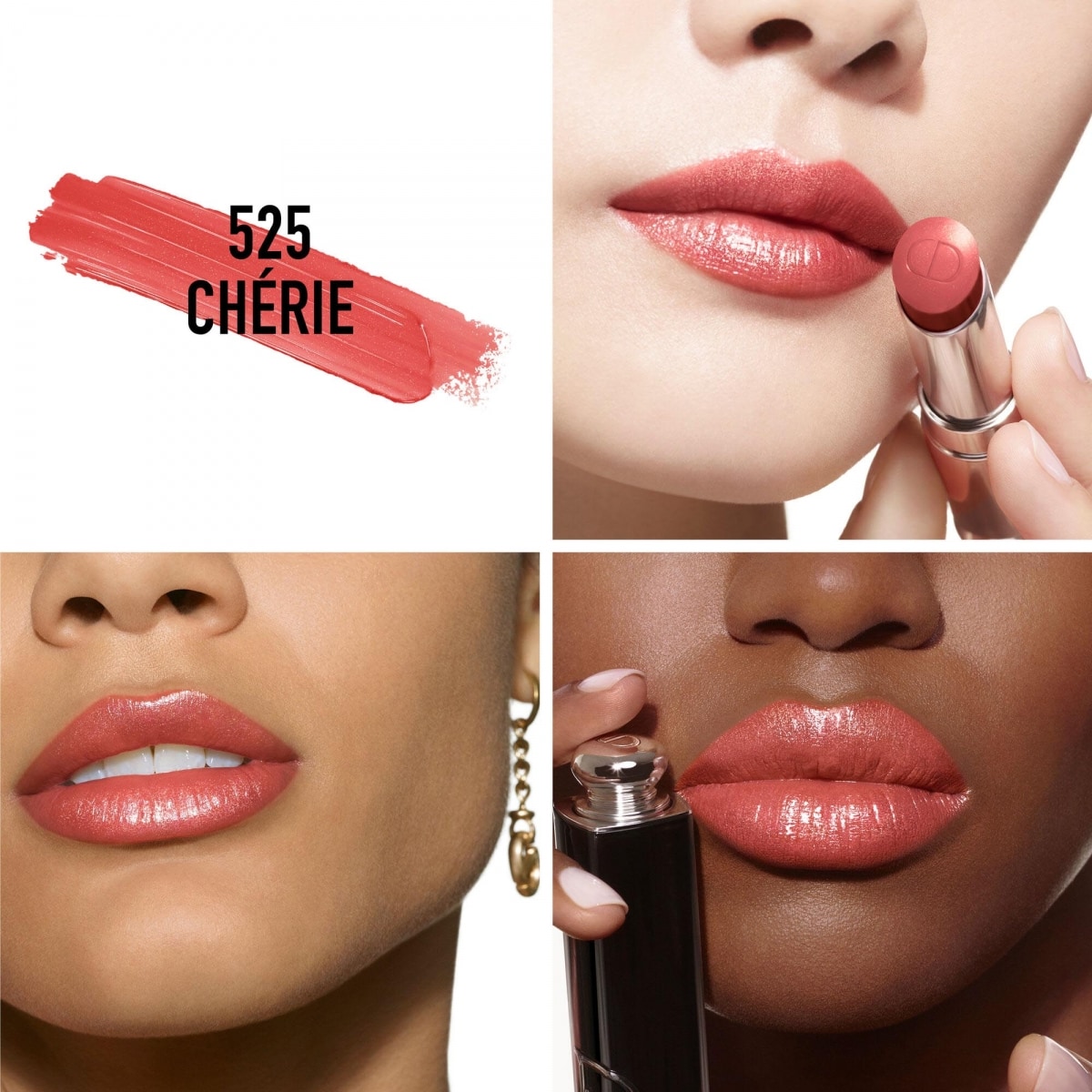 Dior Addict Dior Addict Recharge Rouge à Lèvres Brillant Couleur Intense - 90 % d'Ingrédients d'Origine Naturelle