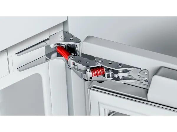 Bosch Serie | 6 KIS77ADD0 - Køleskab/fryser - bund-fryser - til indbygning - niche - bredde: 56 cm - dybde: 55 cm - højde: 158 cm - 229 liter - Klasse D