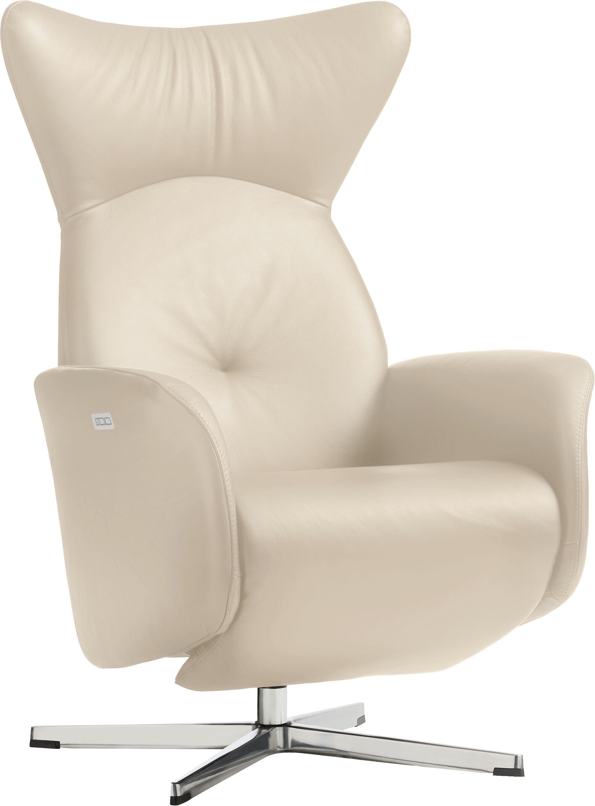 ASCAN Relaxsessel - Weiss / B: 76.0 cm x T: 78.0 cm x H: 114.0 cm
