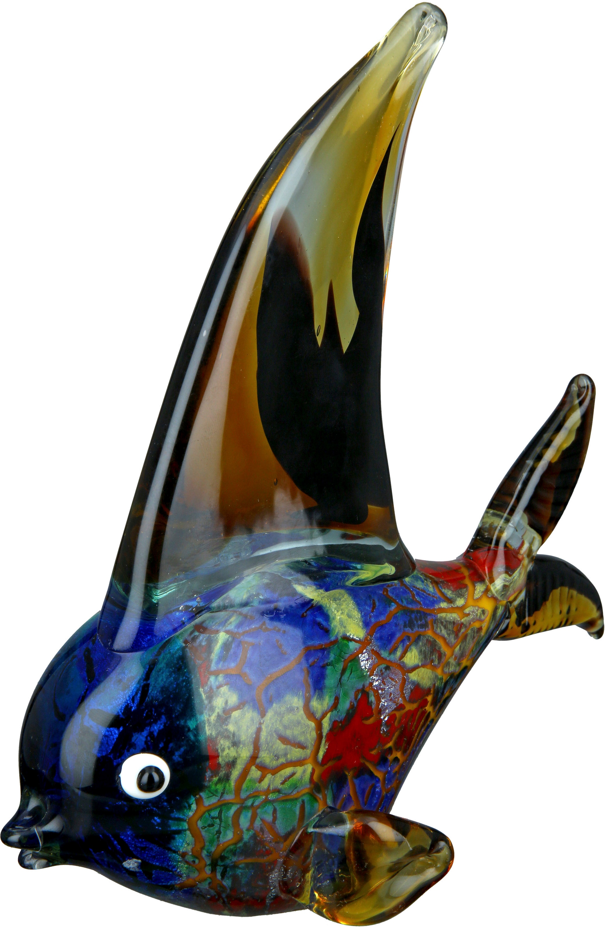 Casablanca by Gilde Tierfigur »Glas Fisch« farblich durchgefärbt