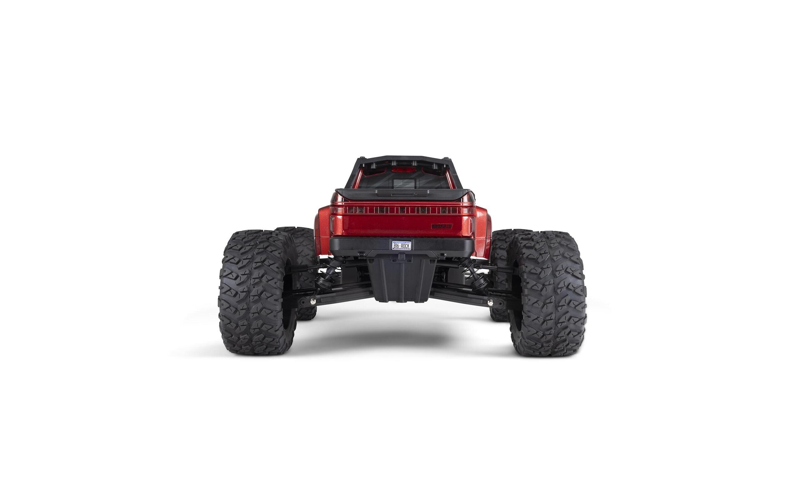 Monster Truck Big Rock 6S Rot, ARTR, 1:7<br>Crewcab Pick-Up Monstertruck mit brachialem 6S Brushless Antrieb