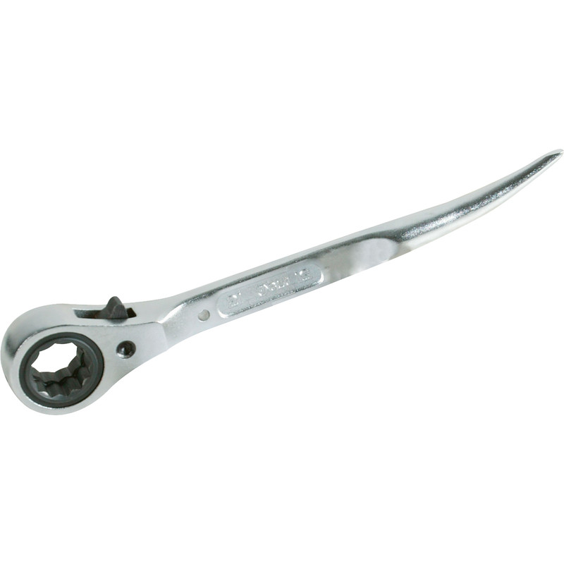 Ratelsleutel met wrikpunt 17&21mm