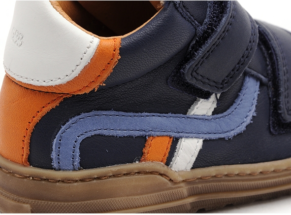Gbb boots bottine enfant rigolo bleu