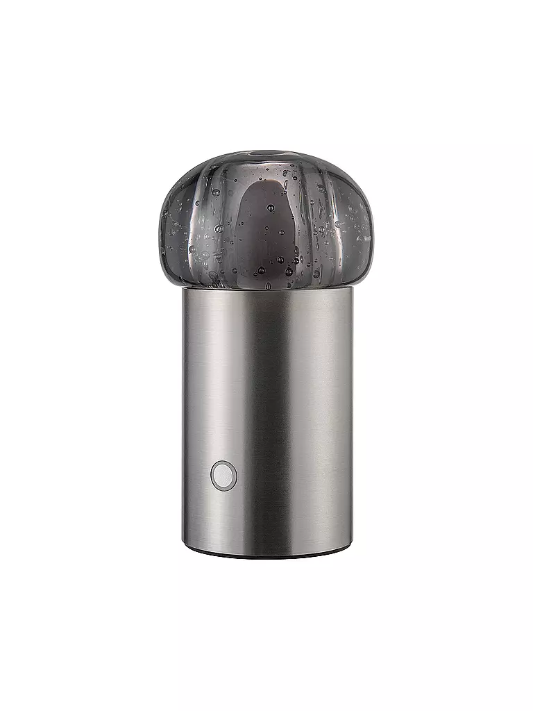 BLOMUS Mobile LED Lampe IRIS 18cm Metallic Finish silber
