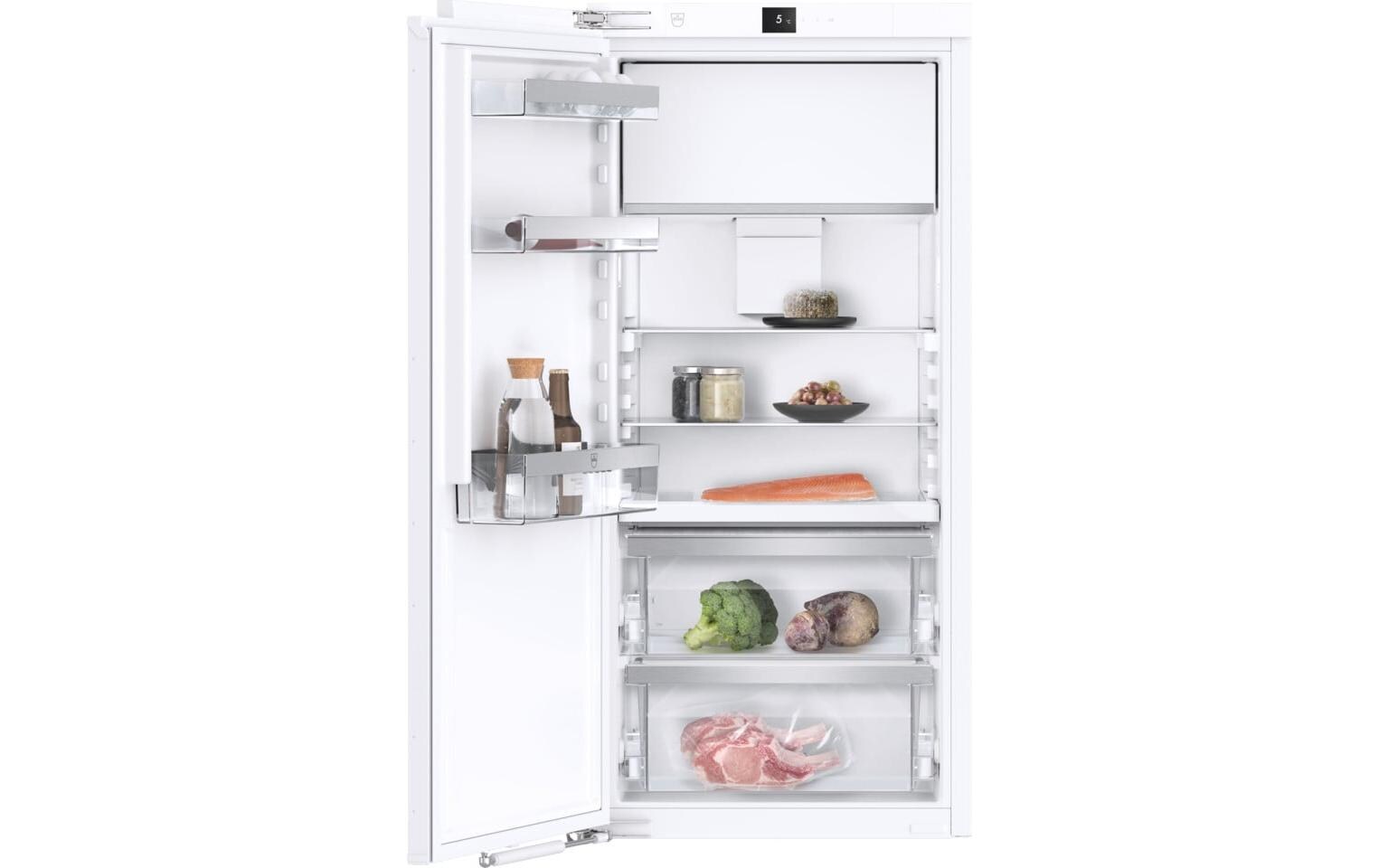 Einbaukühlschrank Cooler V2000 122KG Links<br>Einbau-Kühlschrank mit Gefrierfach
