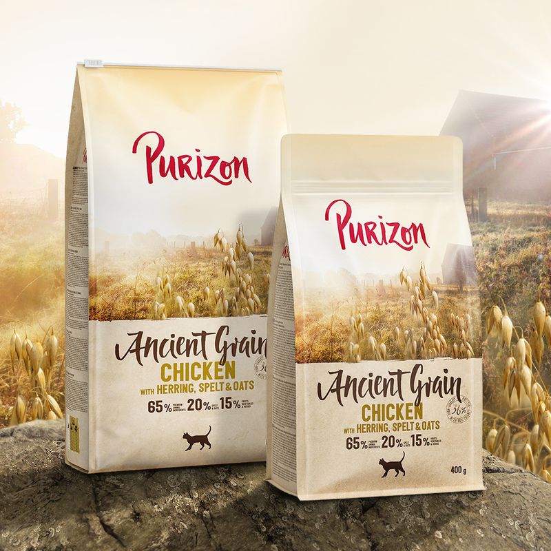 Purizon Adult poulet, poisson - céréales anciennes ✓ pas cher