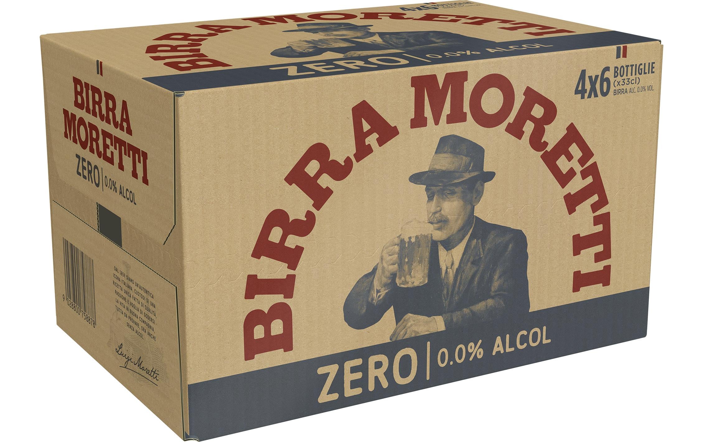 Bier Zero 0.0% 24 x 0.33 lAlkoholfreies Lagerbier