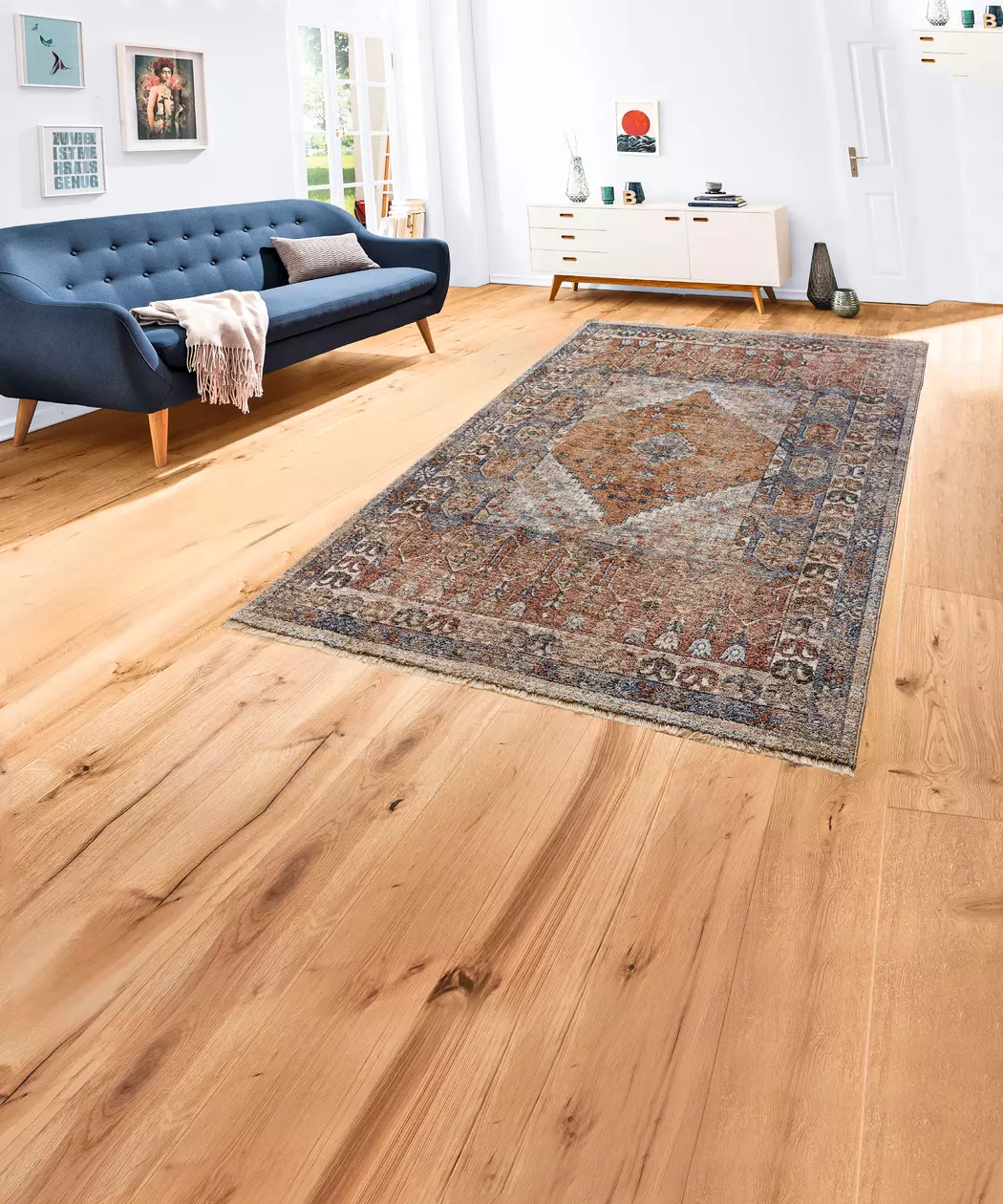 Webteppich Baltic 133 x 190 cm