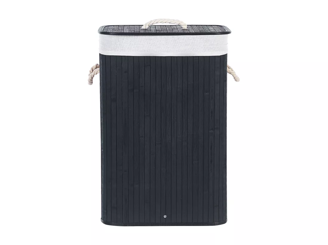 Panier en bambou noir 60 cm KOMARI