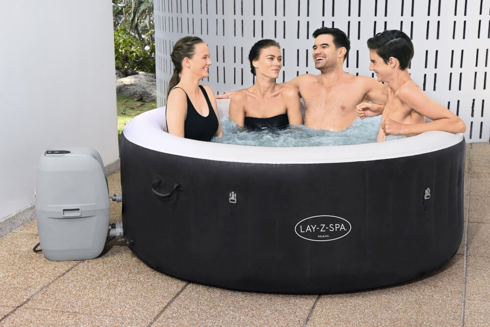 LAY-Z-SPA® Miami AirJet™ rund, 180 x 66 cm