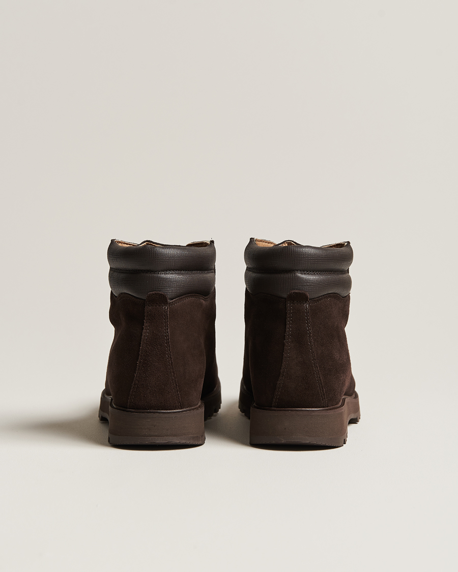 Myrqvist Duved II Laced Boot Dark Brown Suede