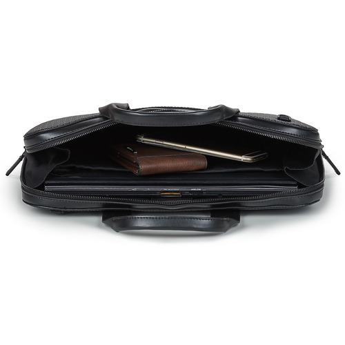 Calvin Klein Jeans - MODERN BAR SLIM LAPTOP BAG MONO - Noir