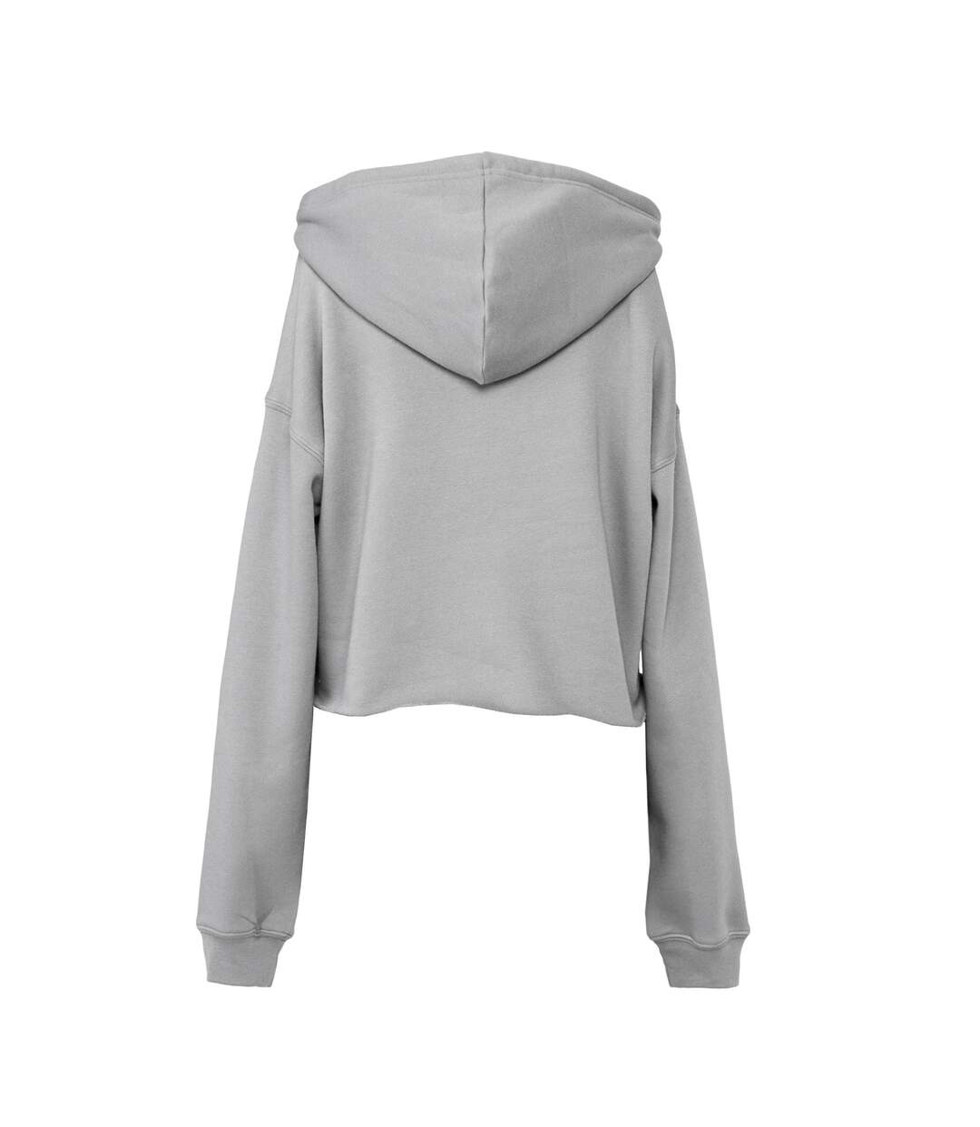 Bella + Canvas - Sweat court à capuche - Femme (Noir) - UTBC5549