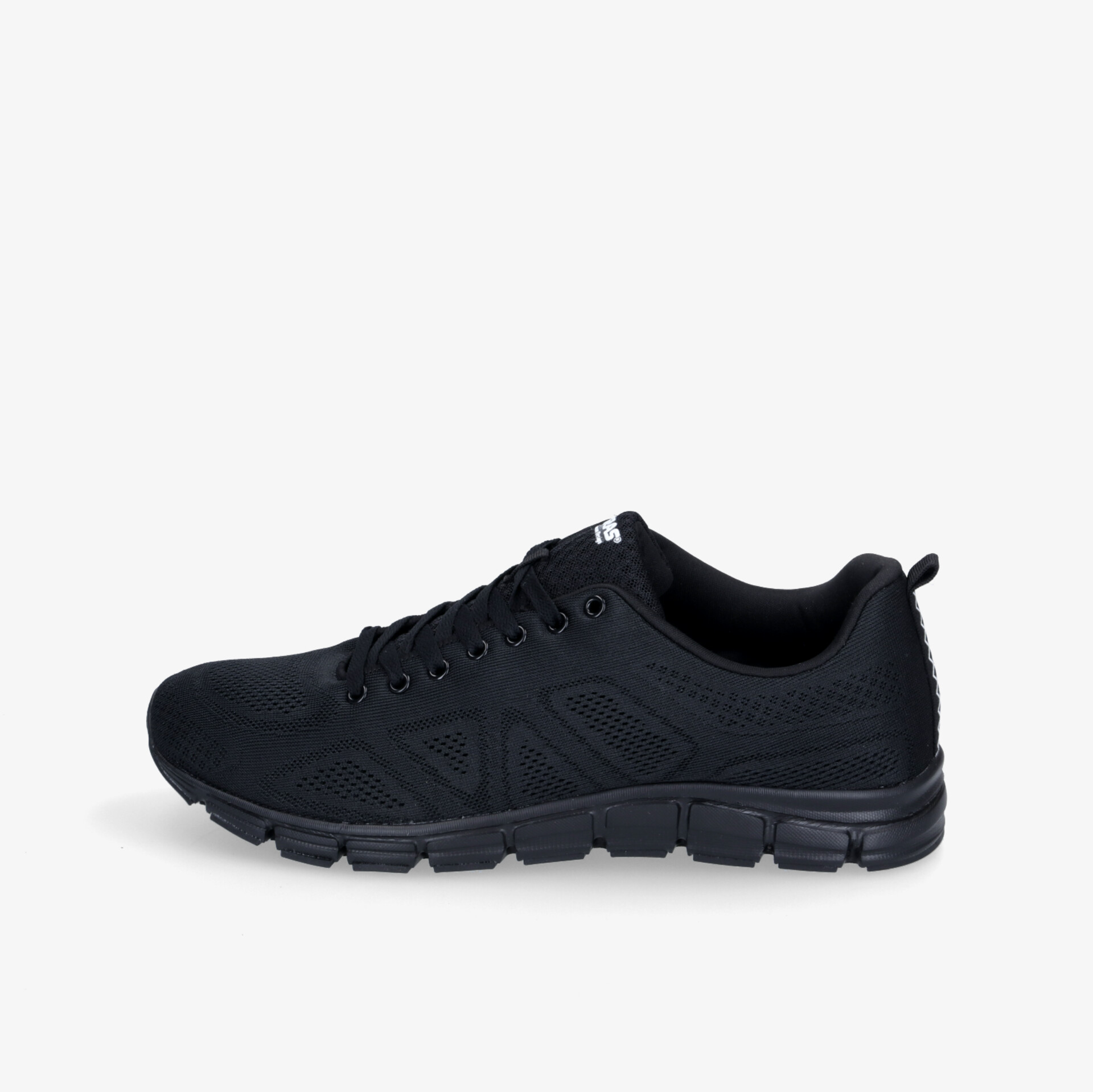 BORAS Herren Sneaker Low schwarz