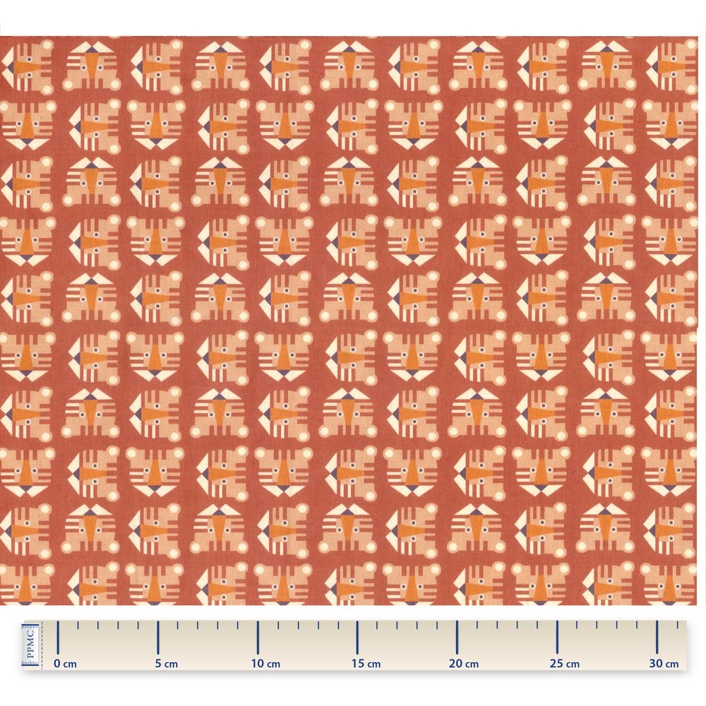 Coupon Tissu 50 Cm Géotigre