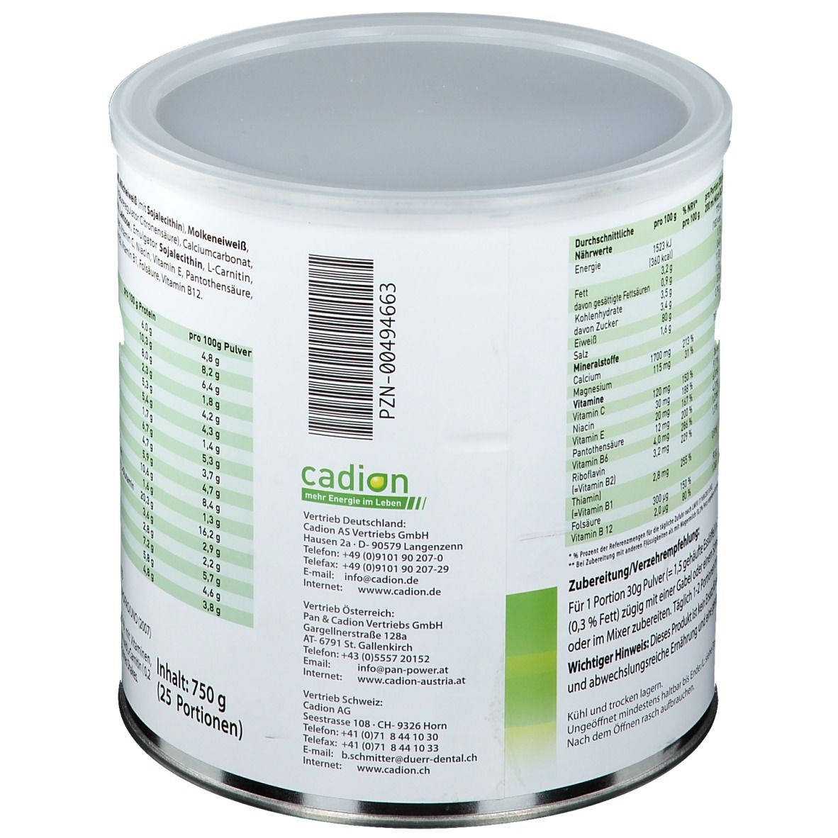 Cadion Protein +