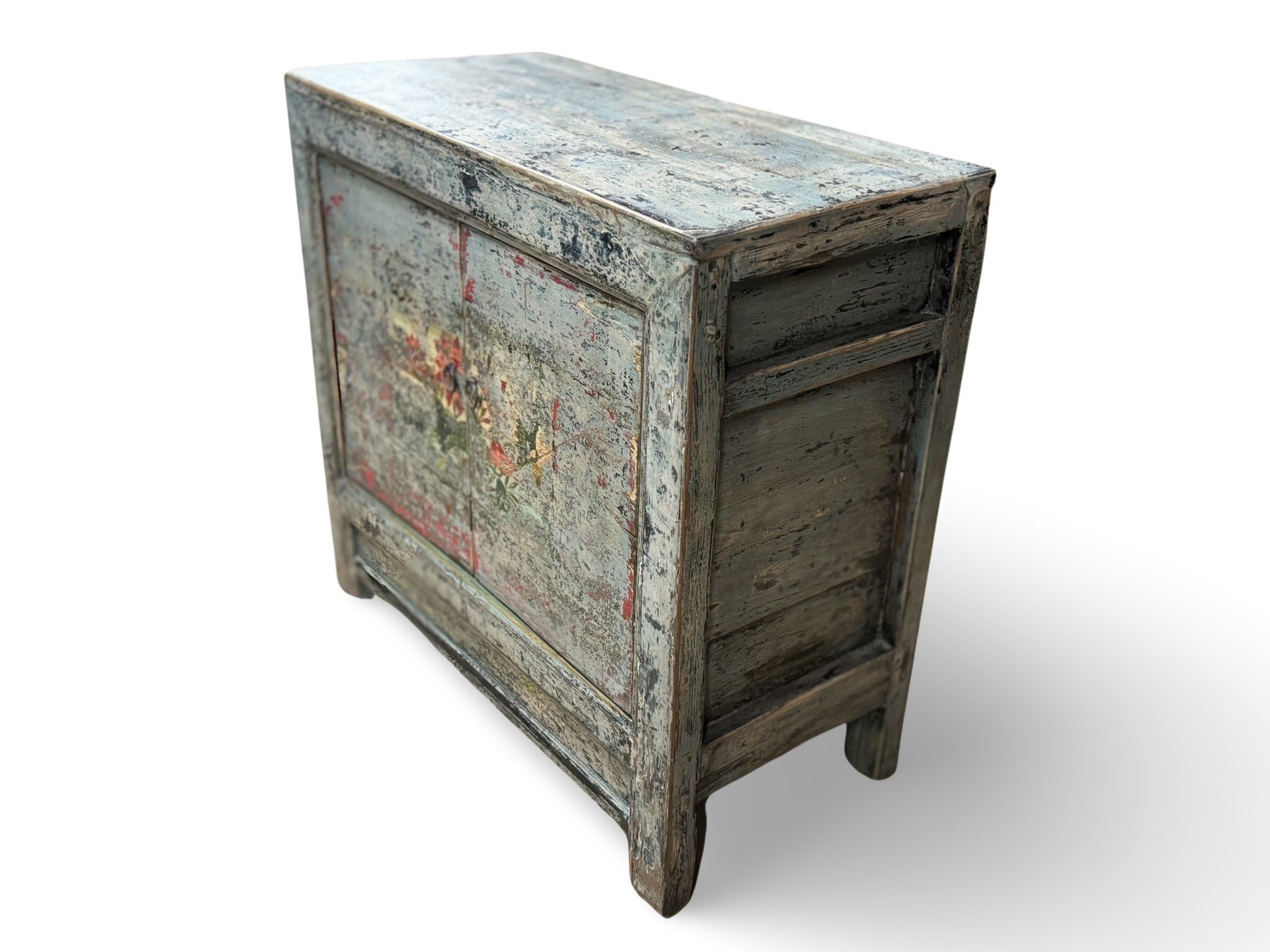 Onderkast 2 deurs blauw Onderkast 2Dr blauw/f  Unieke