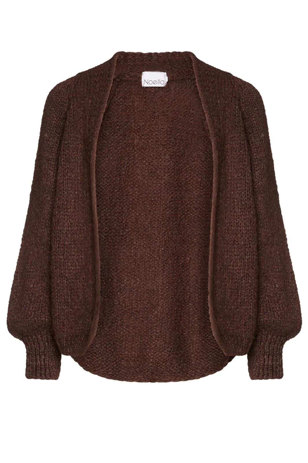 Noella Fora Knit Cardigan 548 dark brown