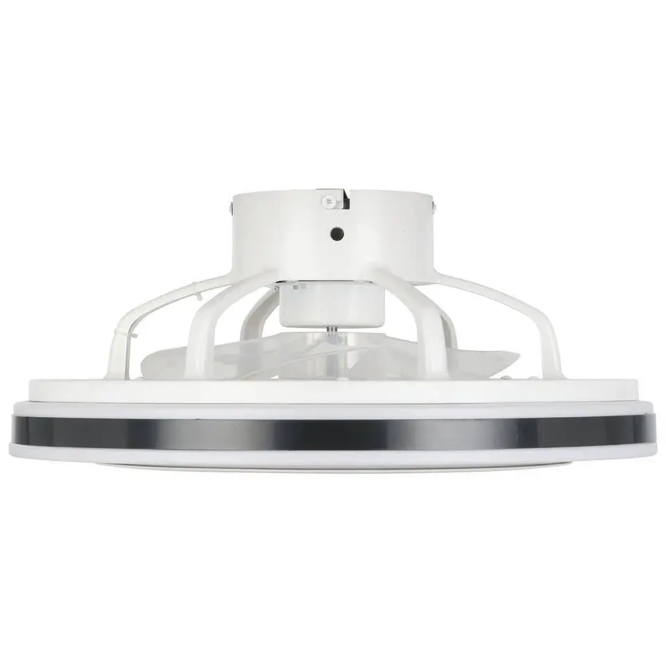 EGLO Bilinga Plafondlamp met ventilator - AC LED-CCT - Wit/Zwart
