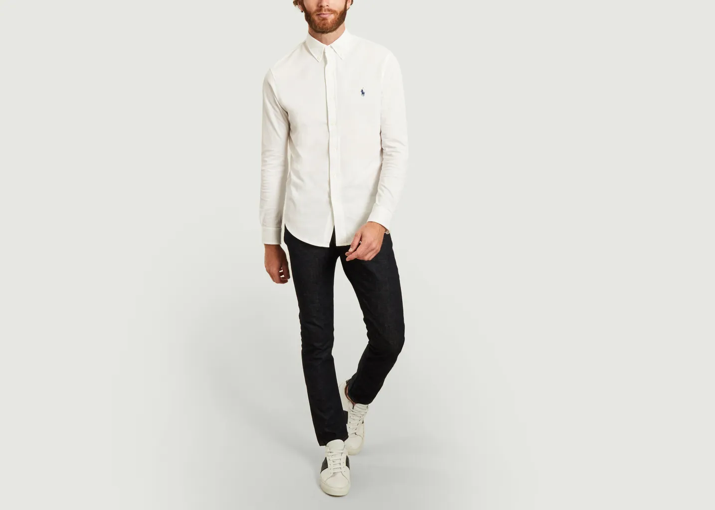 chemise ultra légère en coton piqué Polo Ralph Lauren