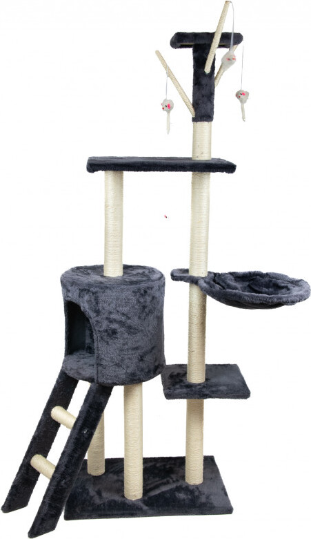 Kradsetræ Til Katte - Mørkegrå - 140 CM