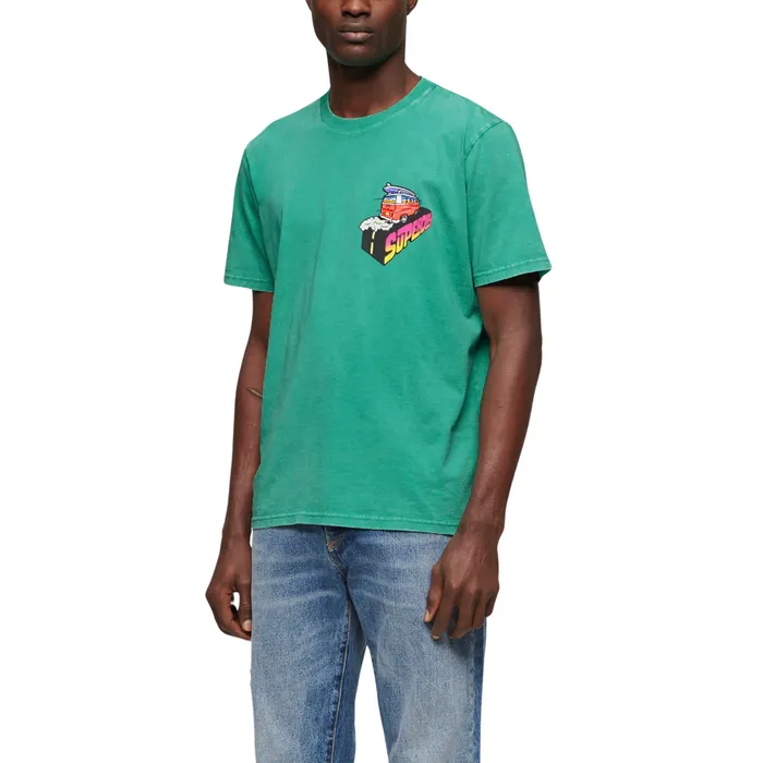 Superdry Neon Travel Chest Loose Shirt Heren