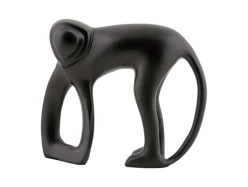Statue Monkey PT4231BK Black