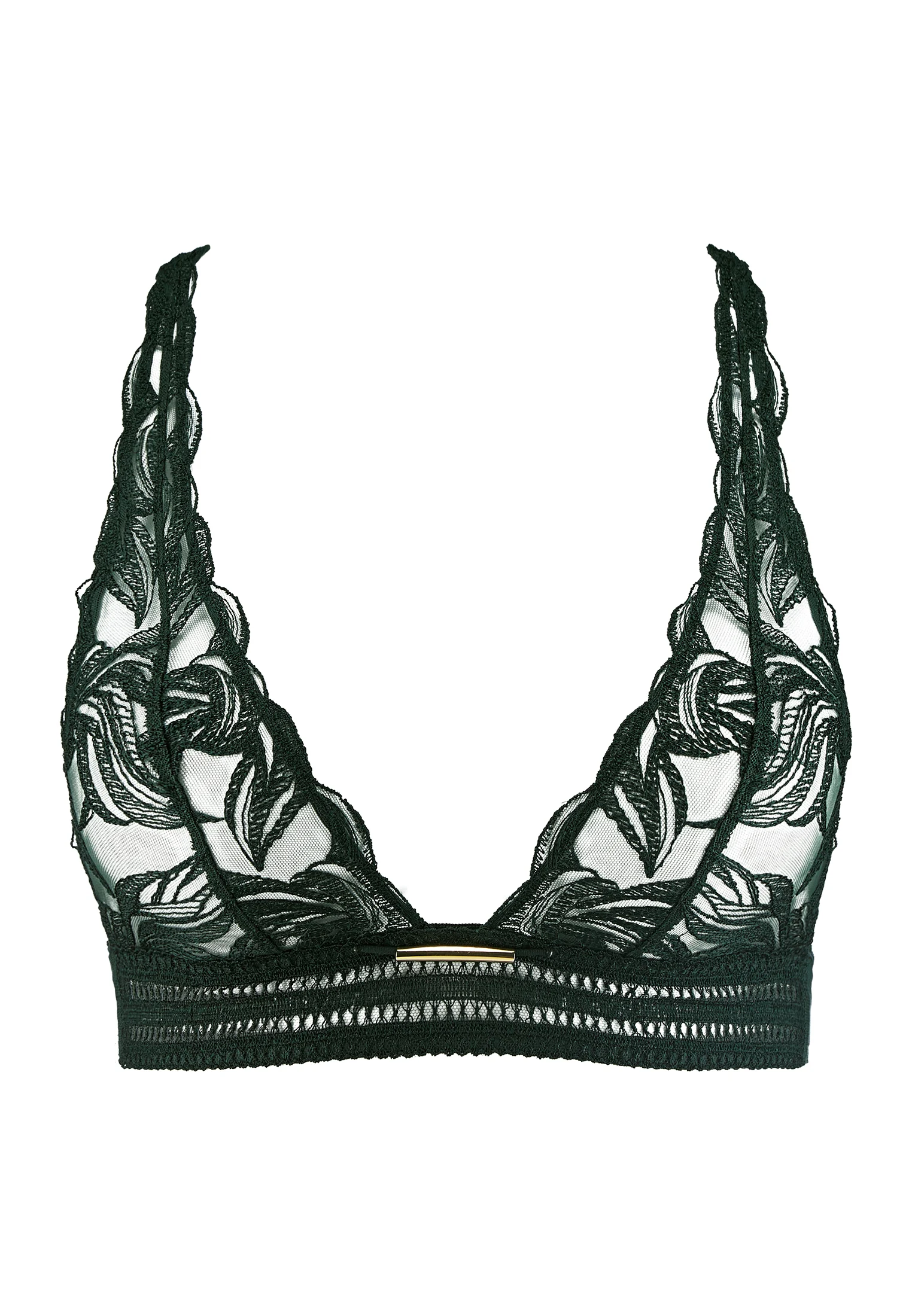 INTO THE GROOVE - Soutien-gorge triangle bralette | Vert
