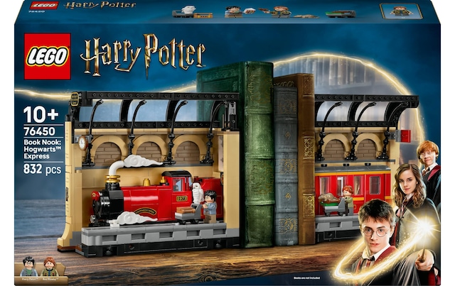 LEGO® Spielbausteine »Harry Potter Buchstütze: Hogwarts Express 76450«