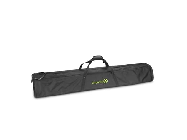 Gravity GBGSS2XLB, AV stand bag, Sort, Nylon, Glidelås, Skum, 1450 mm