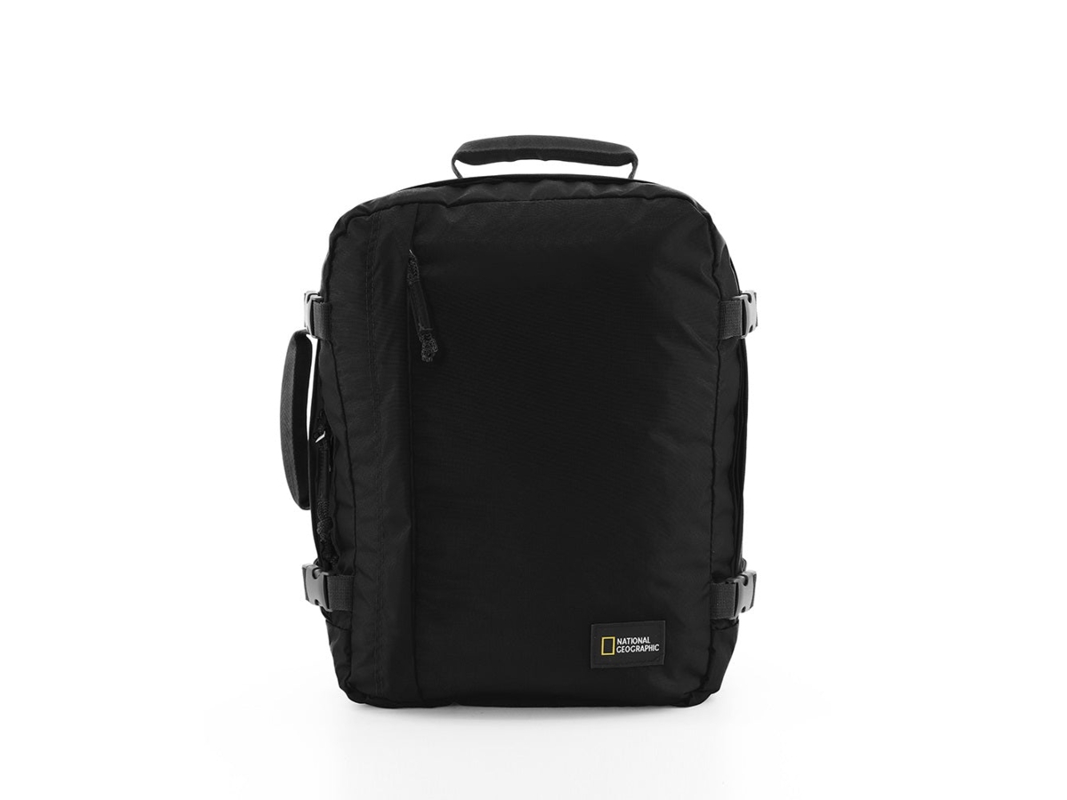 NatGeo  Hybrid 23L 3in1 Laptop Rugzak - Zwart