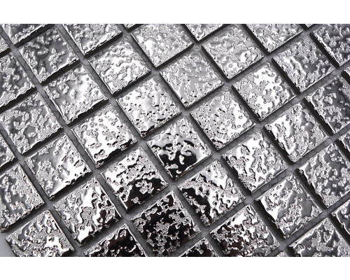 Keramisch mozaïek SB 393 zilver 30,2x33 cm