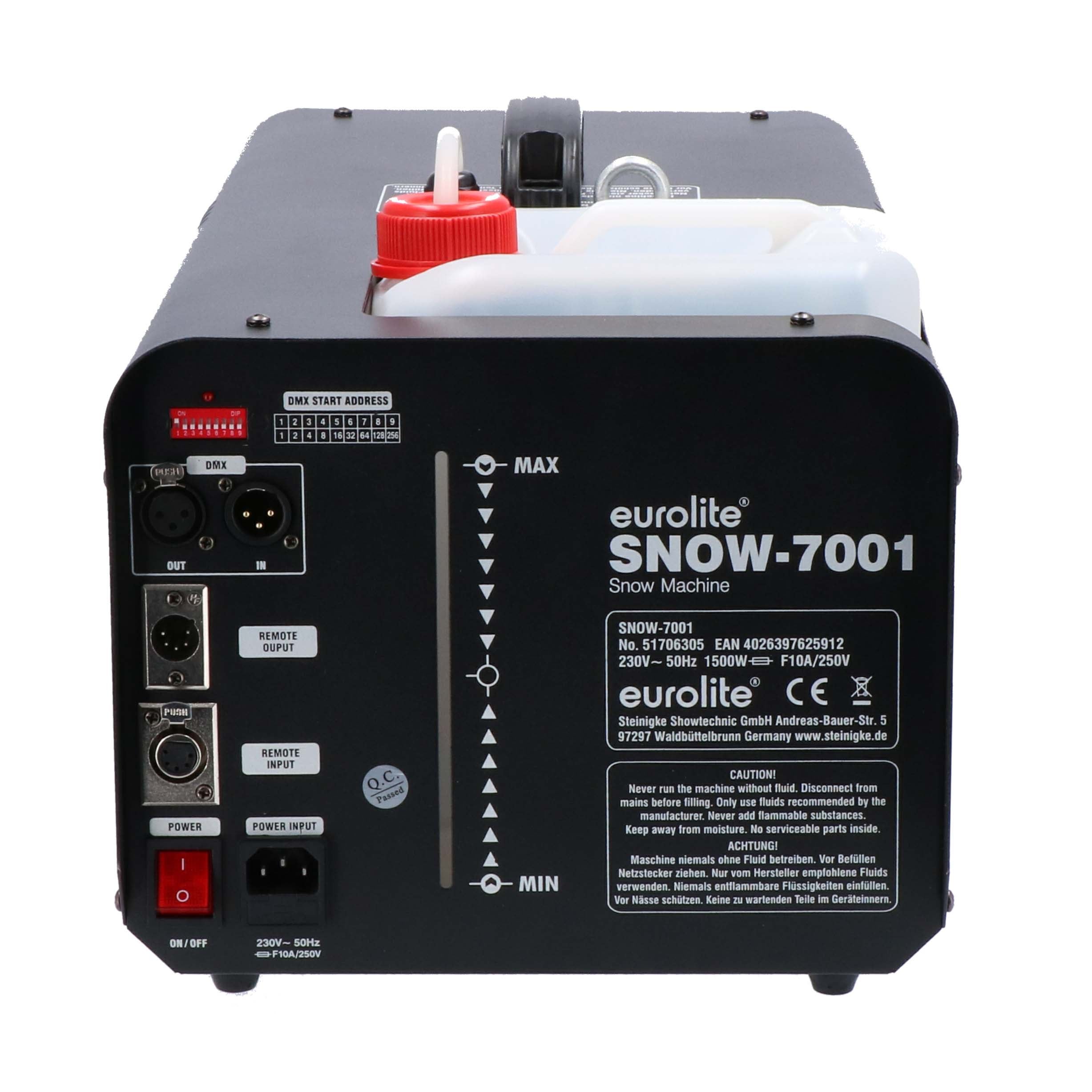 Eurolite Snow 7001 sneeuwmachine