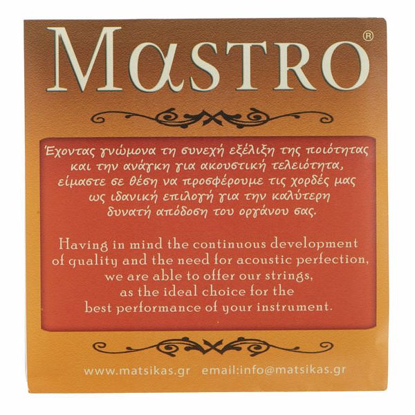 Mastro Bouzouki 8 Strings 010 PB