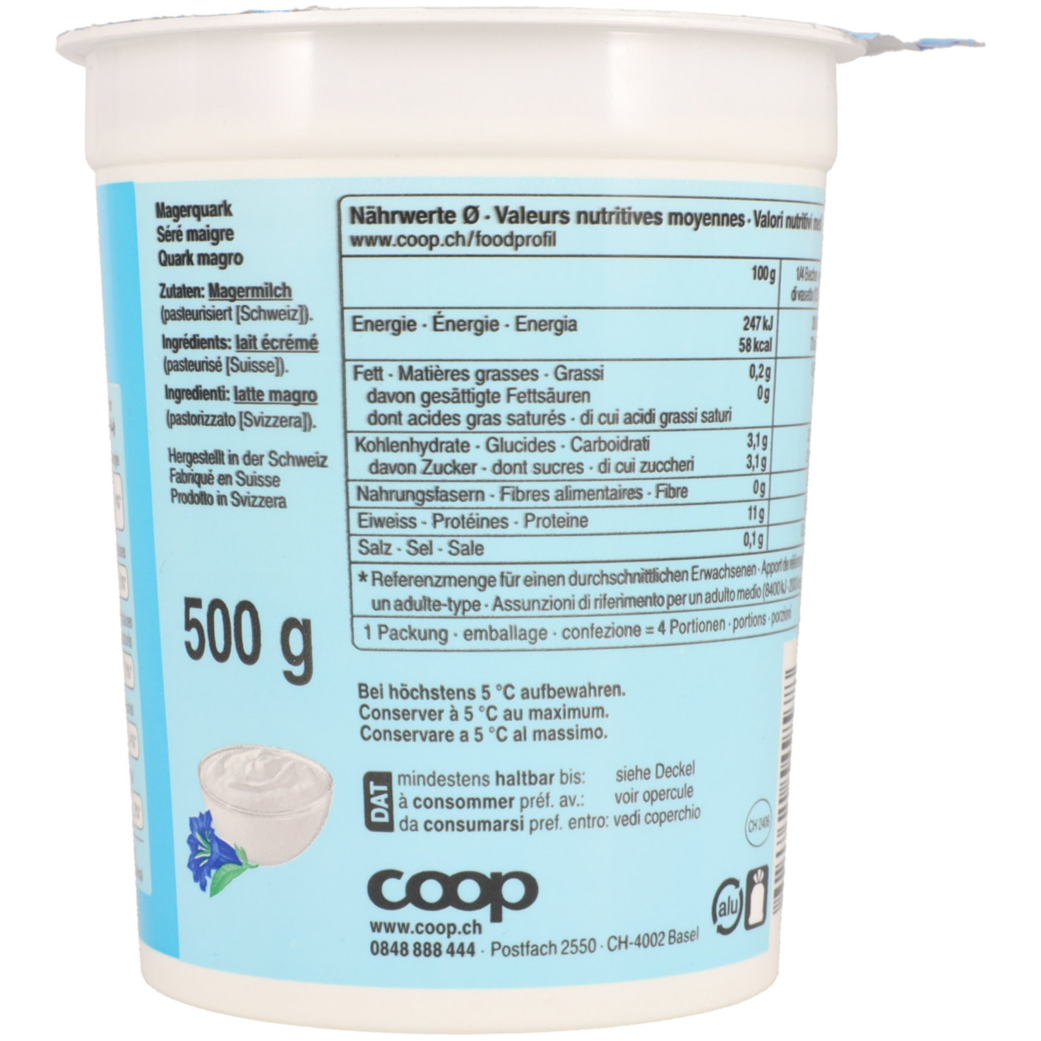 Prix Garantie Magerquark -