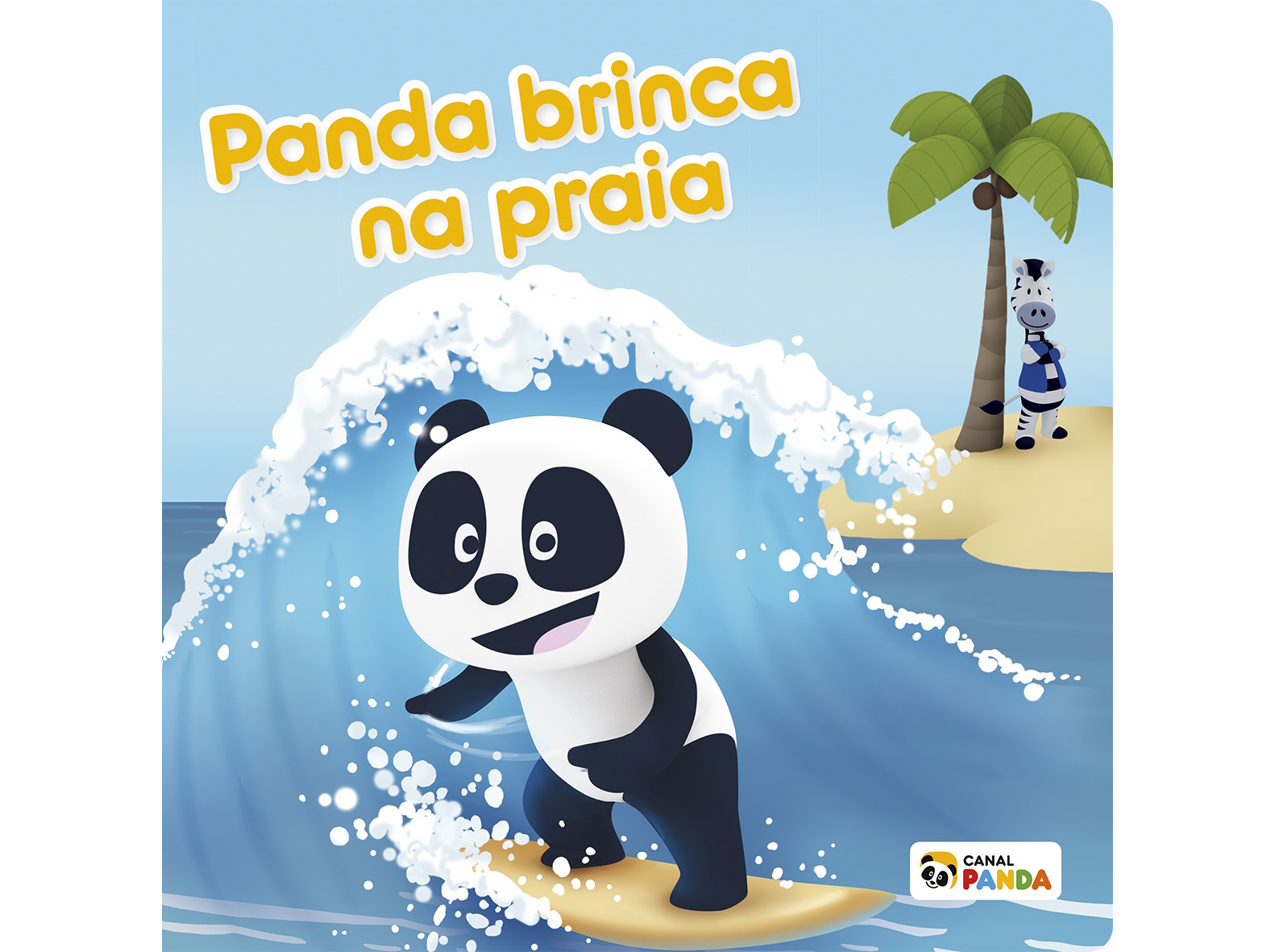 LIVRO CANAL PANDA PANDA BRINCA NA PRAIA