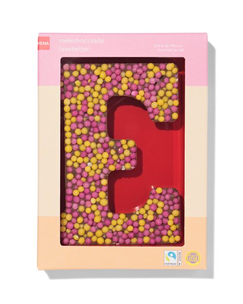 lettre festive lait E 135 g