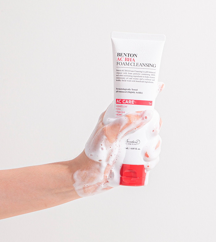Benton - Gel de limpeza AC BHA para pele oleosa