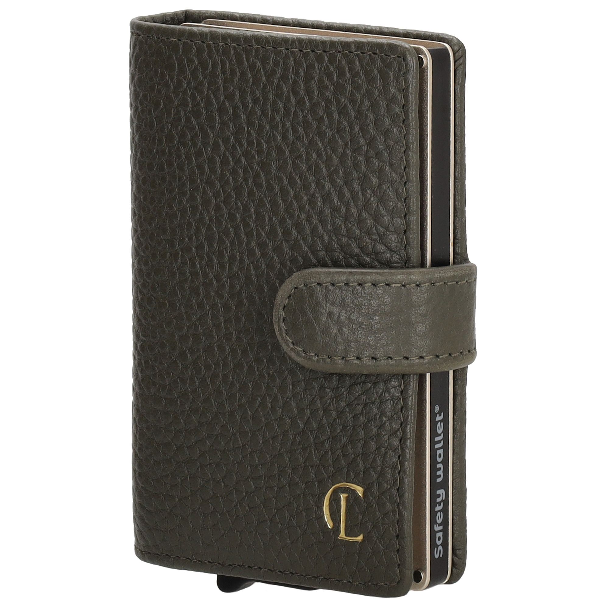 Charm London Union Square Creditcard Etui Donkergroen