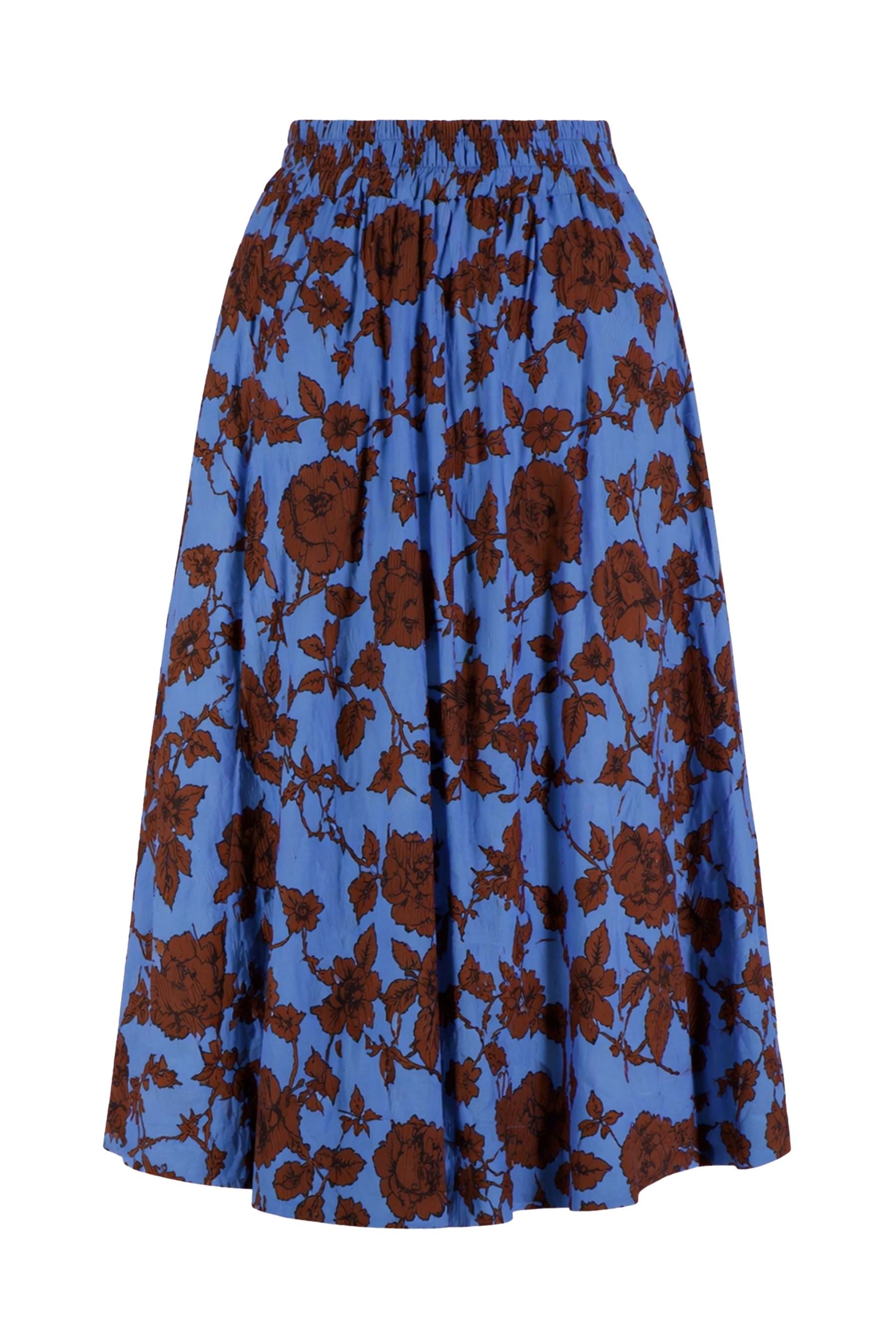 fladder rok  ikat print