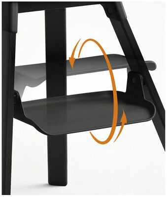 Stokke Clikk Matstol, Midnight Black