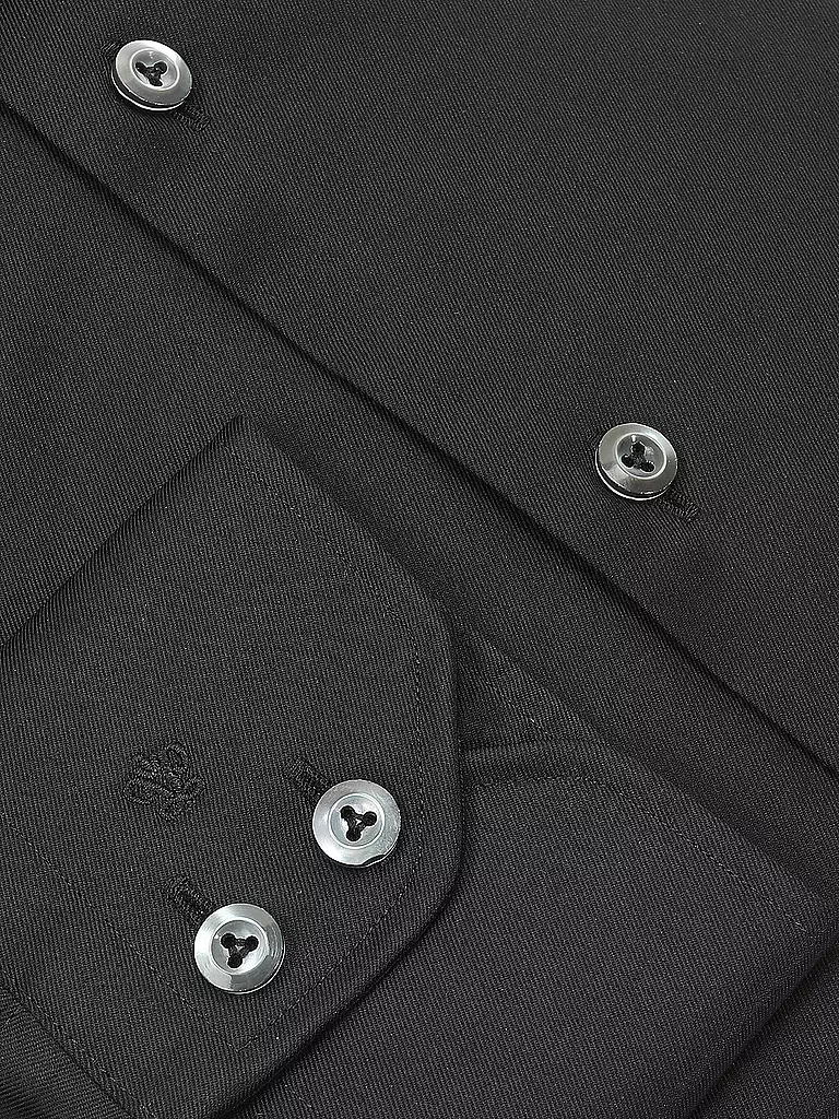 VAN LAACK Hemd Tailor Fit schwarz