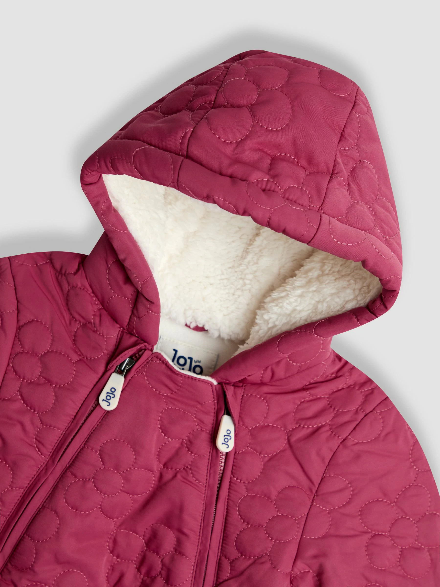 JoJo Maman Bébé Floral Quilted Pramsuit