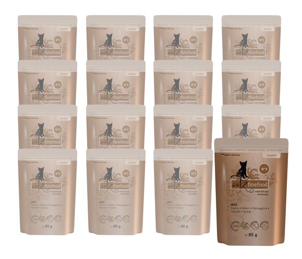 Catz finefood, Nassfutter für Katzen, 16 x 85