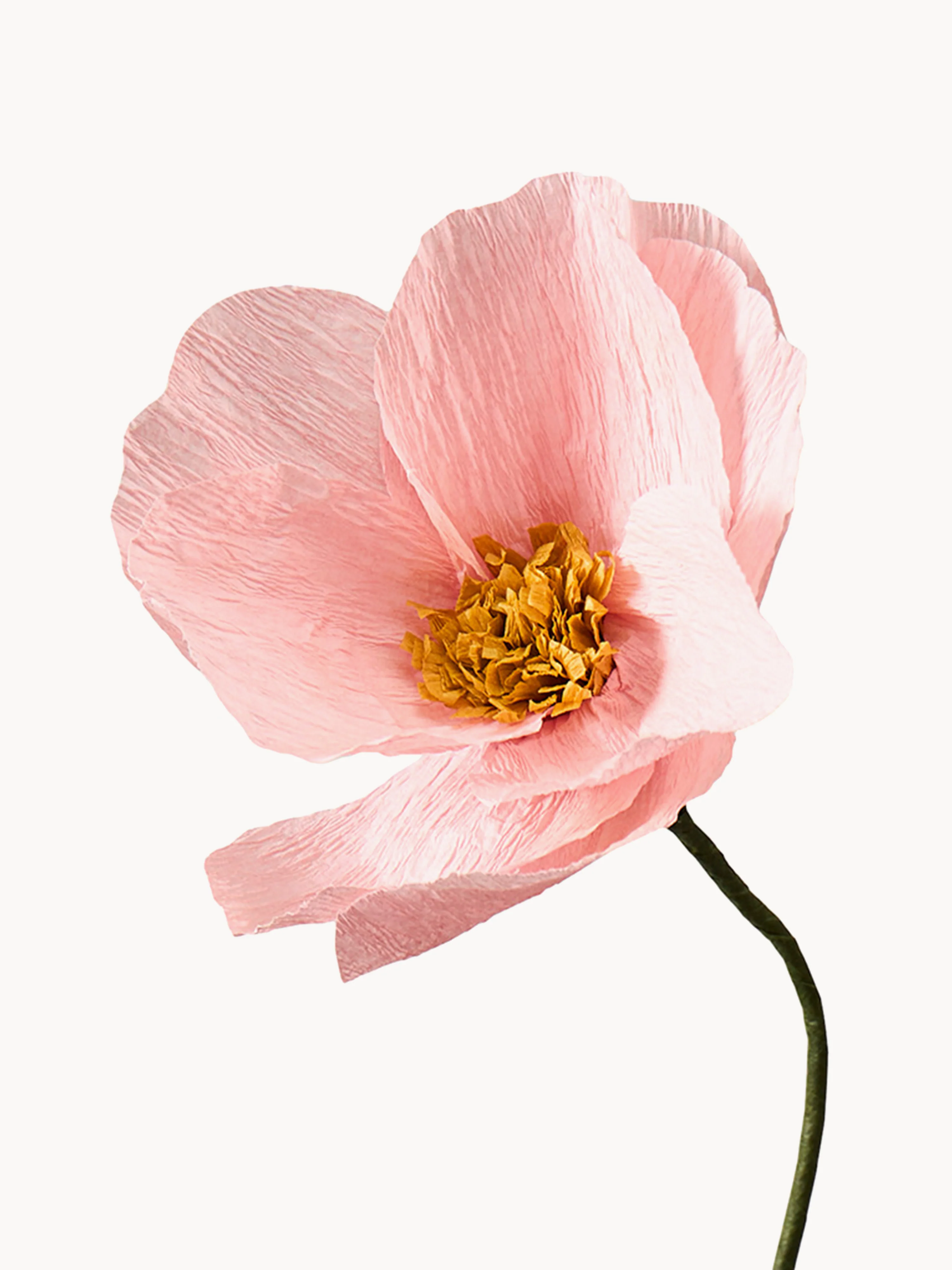 Handgemaakte kunstbloem Windflower