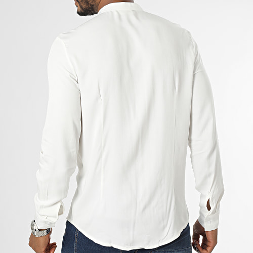 Chemise Manches Longues Blanc