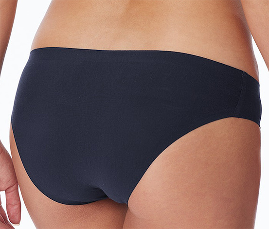 SCHIESSER Rio-Slip mit Baumwolle, blau